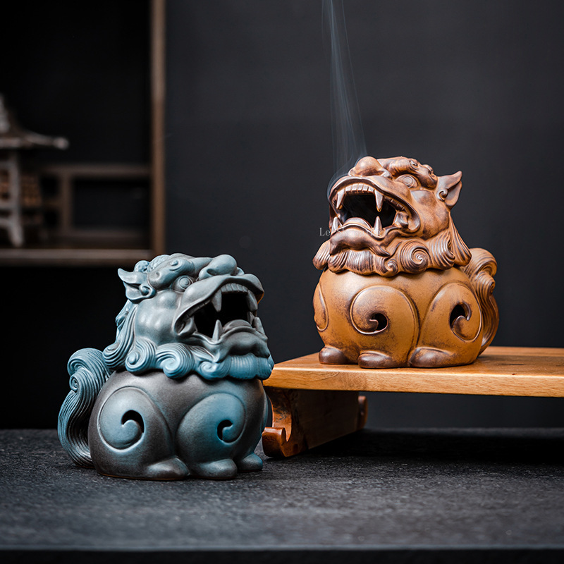 Zen Candle Supplies - Bruciatore di incenso SuanNi in ceramica