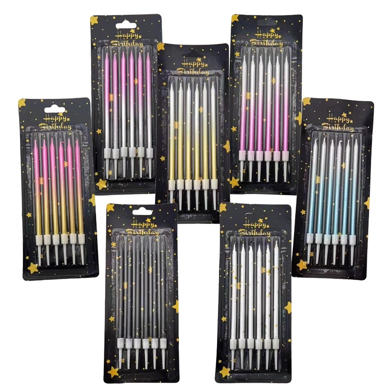 Candle For Supplies - 30/50 scatole di colori sfumati di