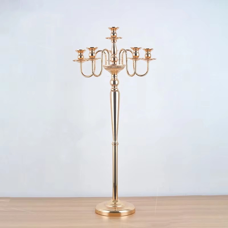 Candle Supplies Europe - Moderno Portacandele da Terra in Metallo