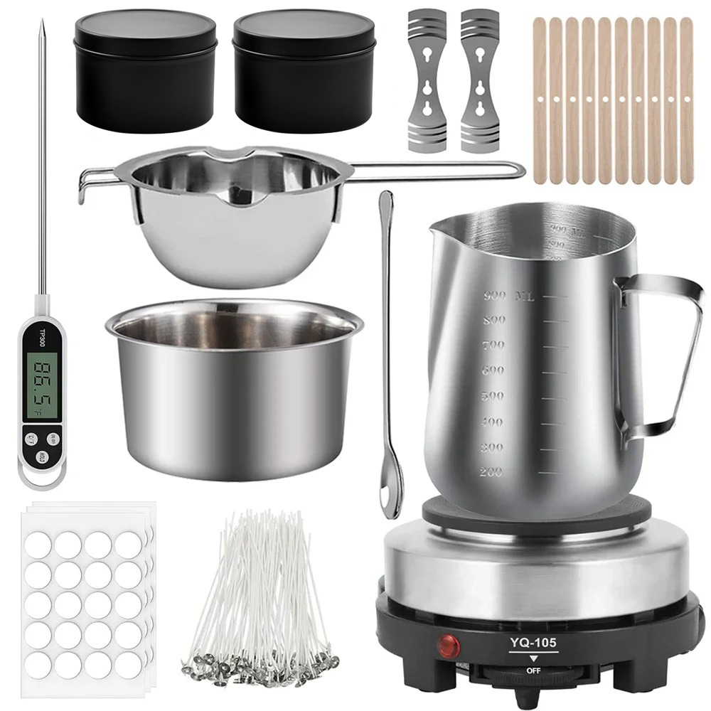 Candle Making Supplies Kit - Glintmos Kit per realizzare candele fai-da-te