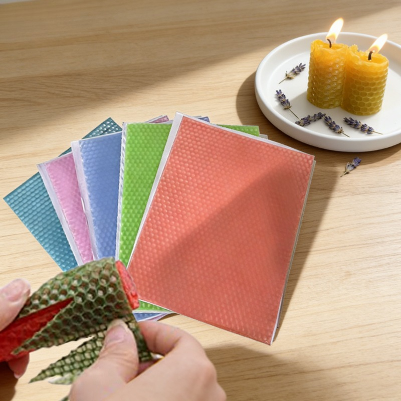 Beeswax Sheet Roll - 12 Pezzi 15x20cm Fogli di Cera