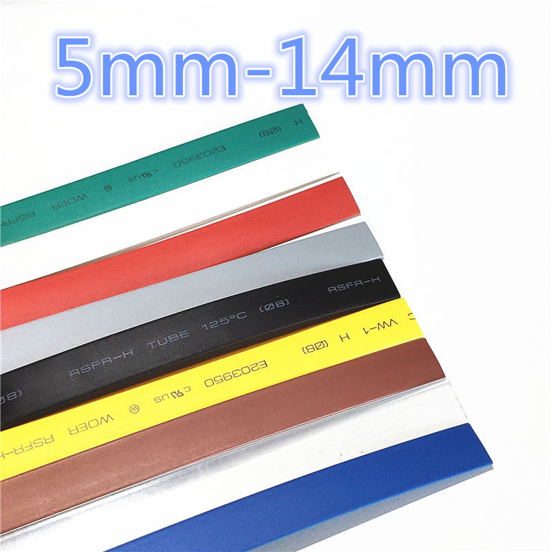 Shrink Sleeve Pvc - 3 metri/pezzo 2:1 7 Colori 5mm