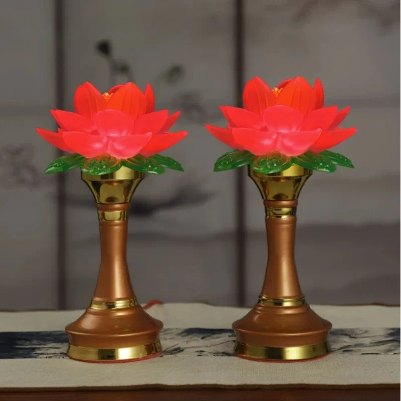 Candle Supplies Europe - Candela Colorata Simulata, Offerta al Bodhisattva
