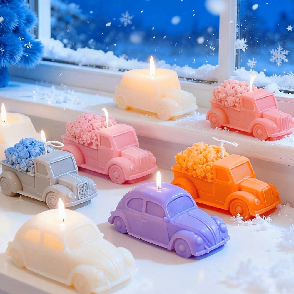 Candle Making Supplies Kit - Stampo in Silicone Multistile a Forma