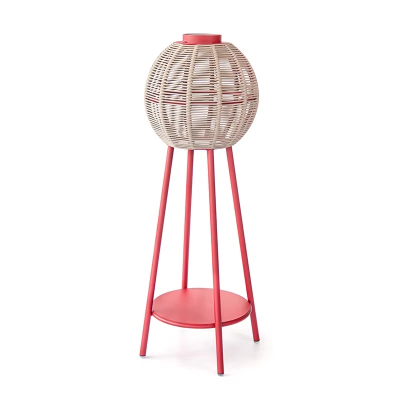 Candle Supplies Europe - Portacandele autoportanti in rattan per giardino