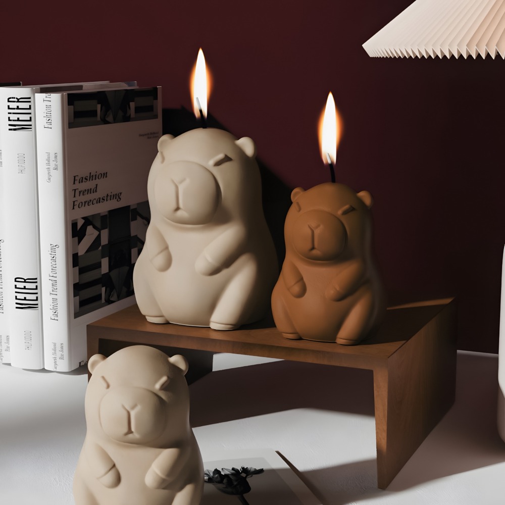 Capibara in piedi candela prof - Candle Supplies Storage recensione e prezzo