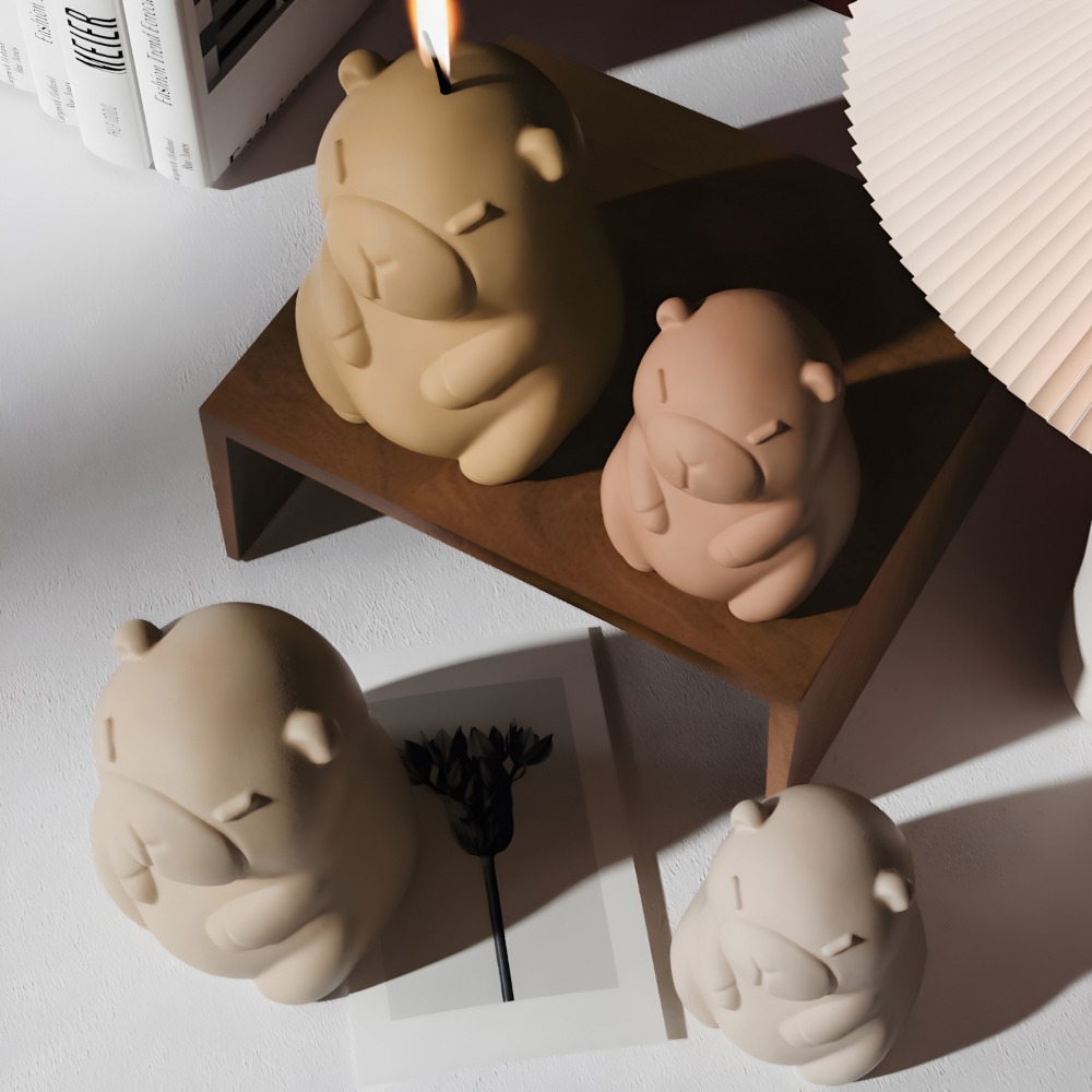 Capibara in piedi candela prof - Candle Supplies Storage recensione e prezzo