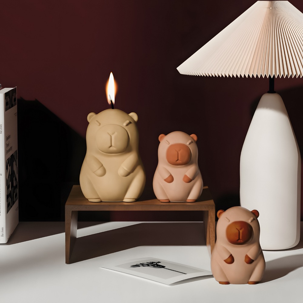 Capibara in piedi candela prof - Candle Supplies Storage recensione e prezzo