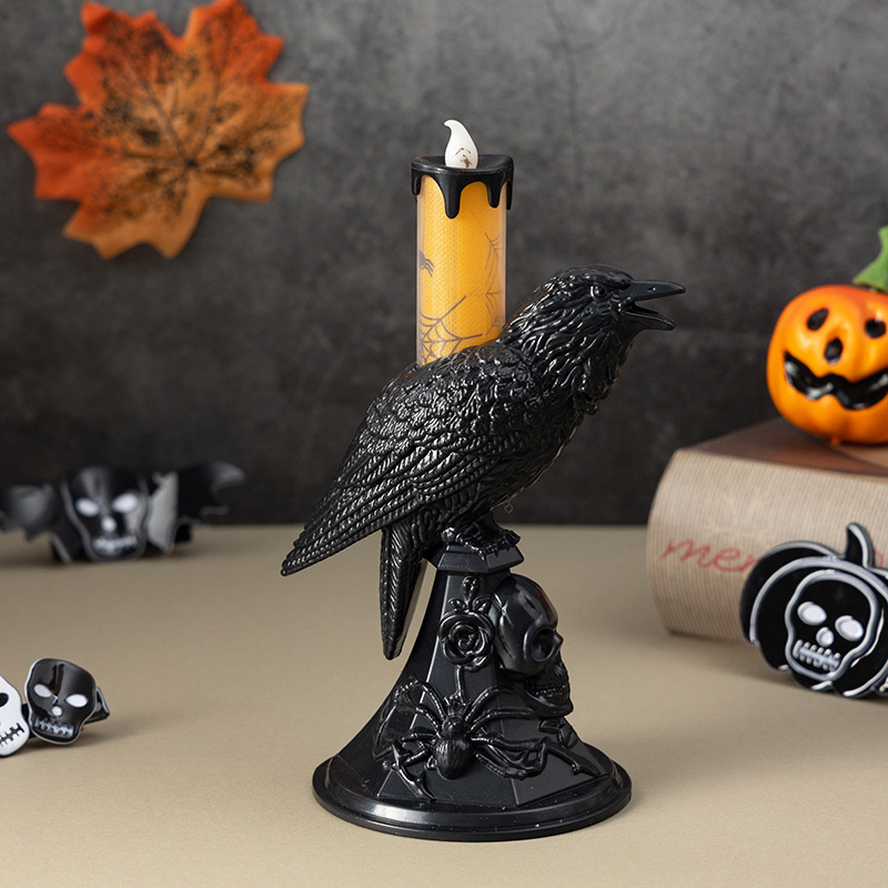 Statua di corvo nero Candelier - Candle Supplies Europe recensione e prezzo