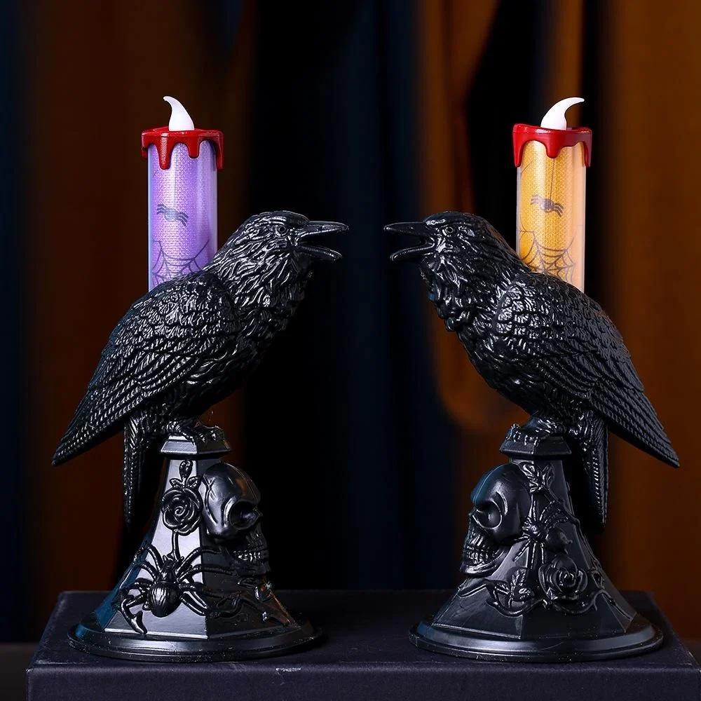 Statua di corvo nero Candelier - Candle Supplies Europe recensione e prezzo