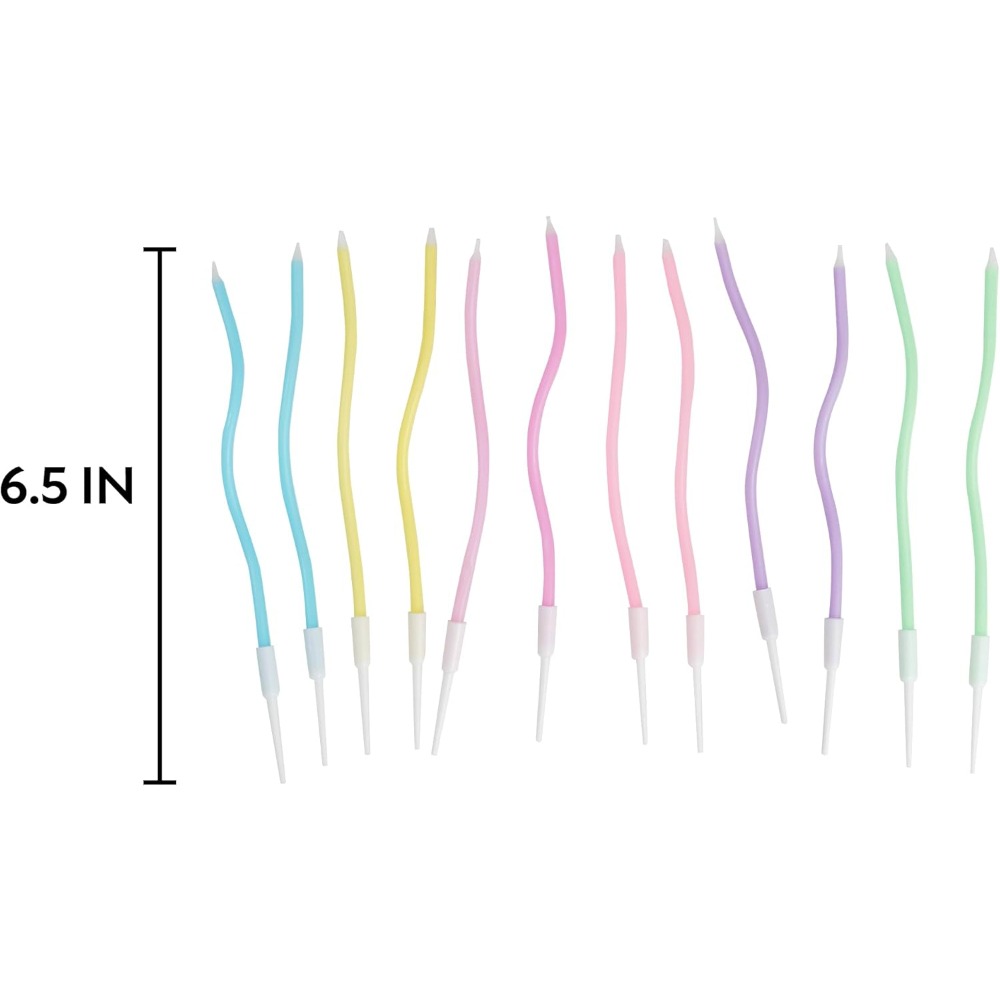 Set di 12 Candeline a Spirale  - Candle For Supplies recensione e prezzo