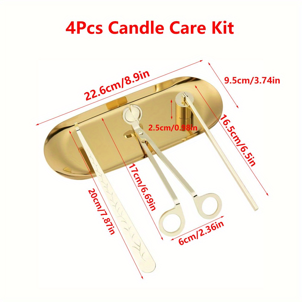 4 pz/set Kit Per La Cura Della - Candle Making Supplies Kit recensione e prezzo