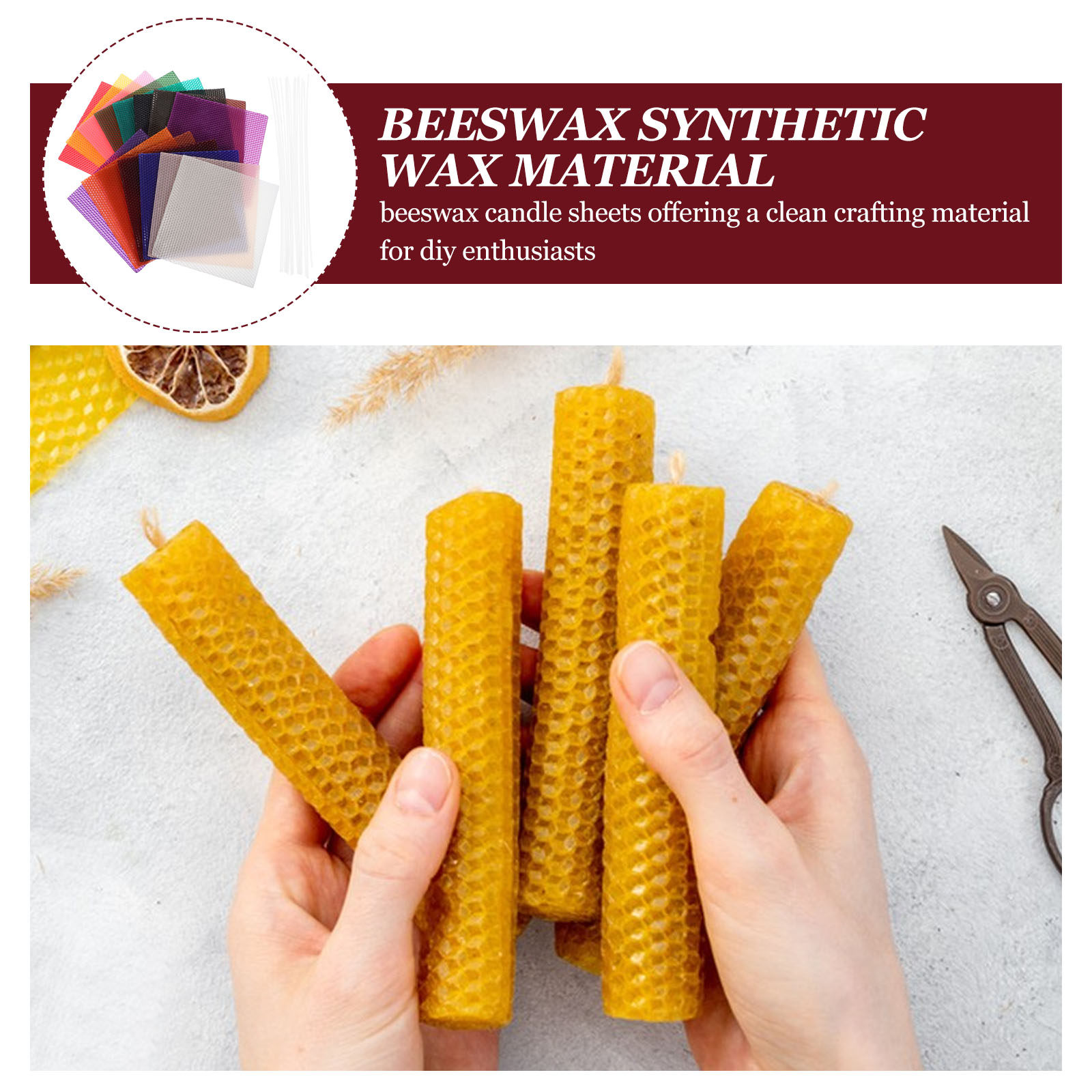 1 Set di Fogli di Cera d'Api A - Beeswax Sheet Roll recensione e prezzo