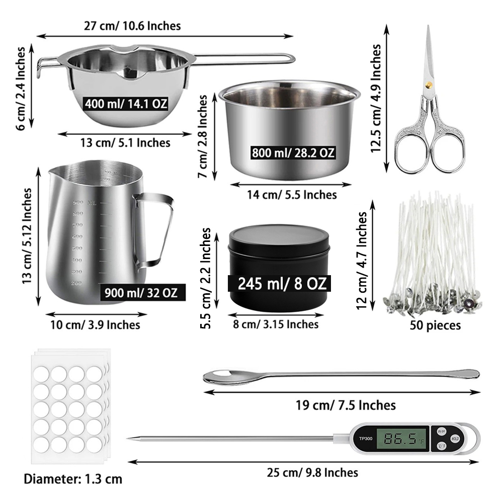 Glintmos Kit per realizzare ca - Candle Making Supplies Kit recensione e prezzo