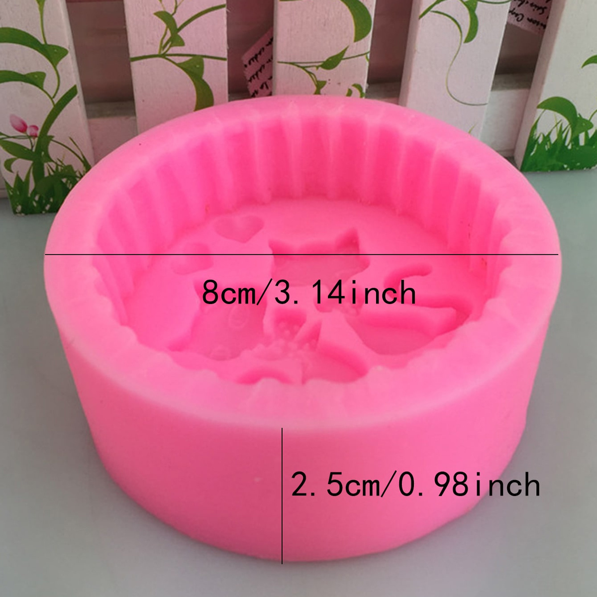 Stampo in silicone a forma di  - Candle Supplies Storage recensione e prezzo