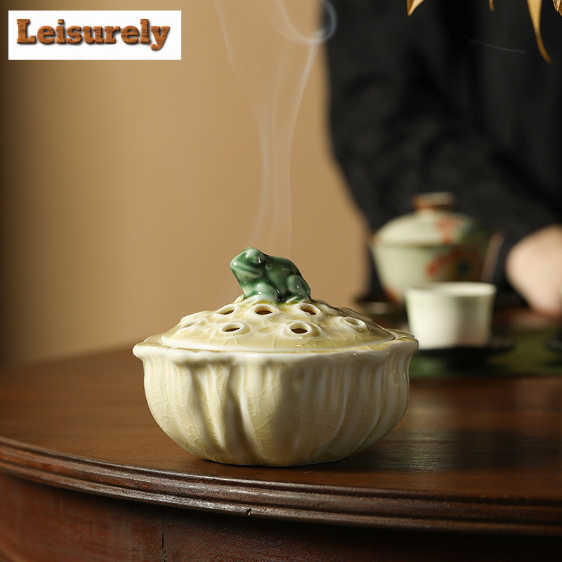 Lotus Stagno Rana Divertente P - Zen Candle Supplies recensione e prezzo