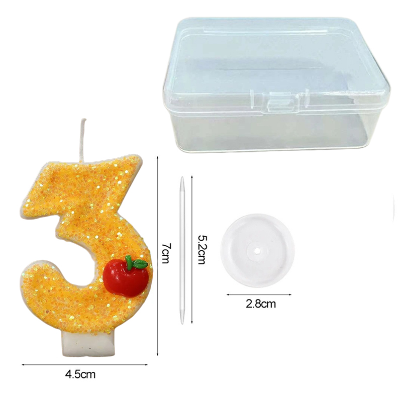 Candela Digitale Gialla a Form - Candle For Supplies recensione e prezzo