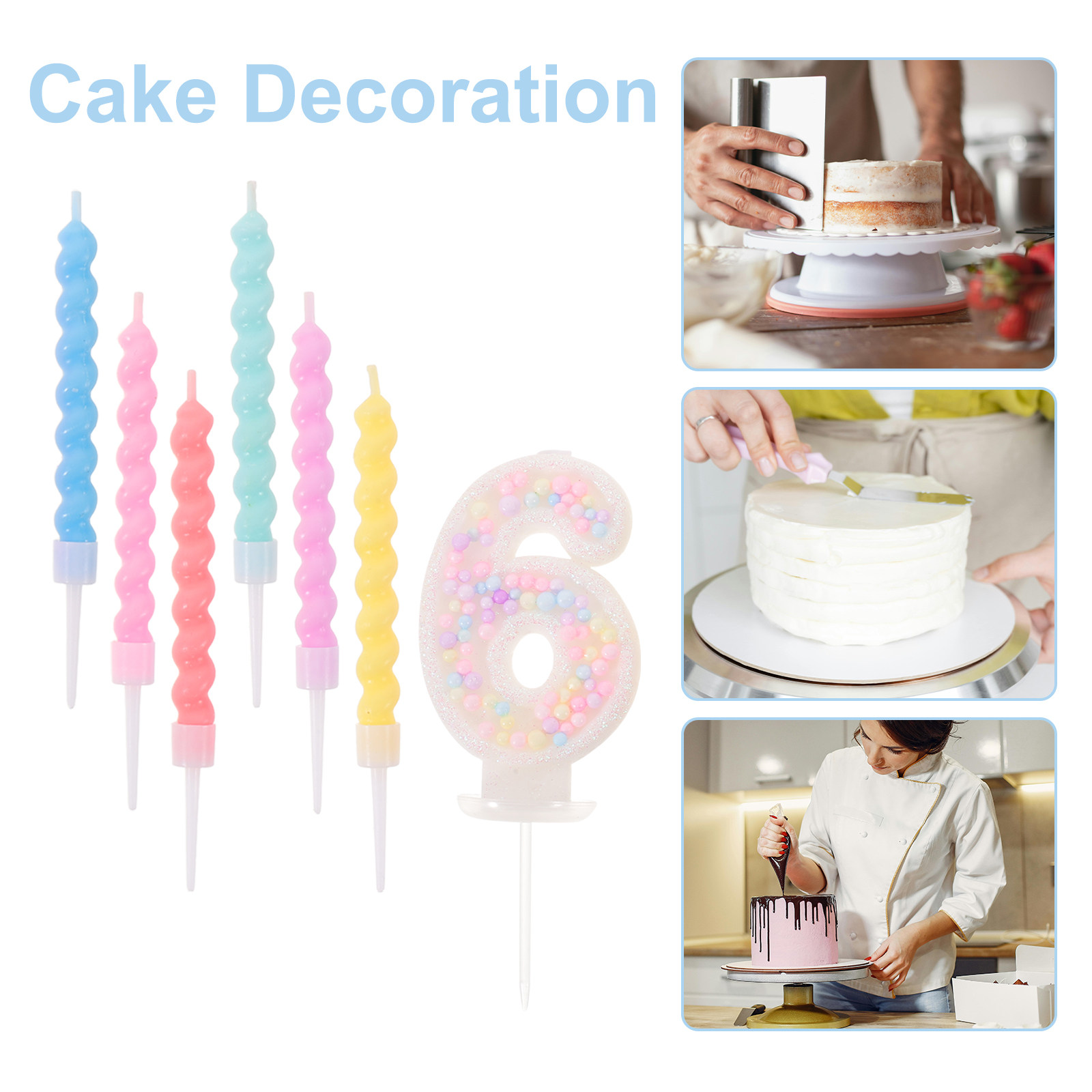 Set di 13 Candeline a Spirale  - Candle For Supplies recensione e prezzo