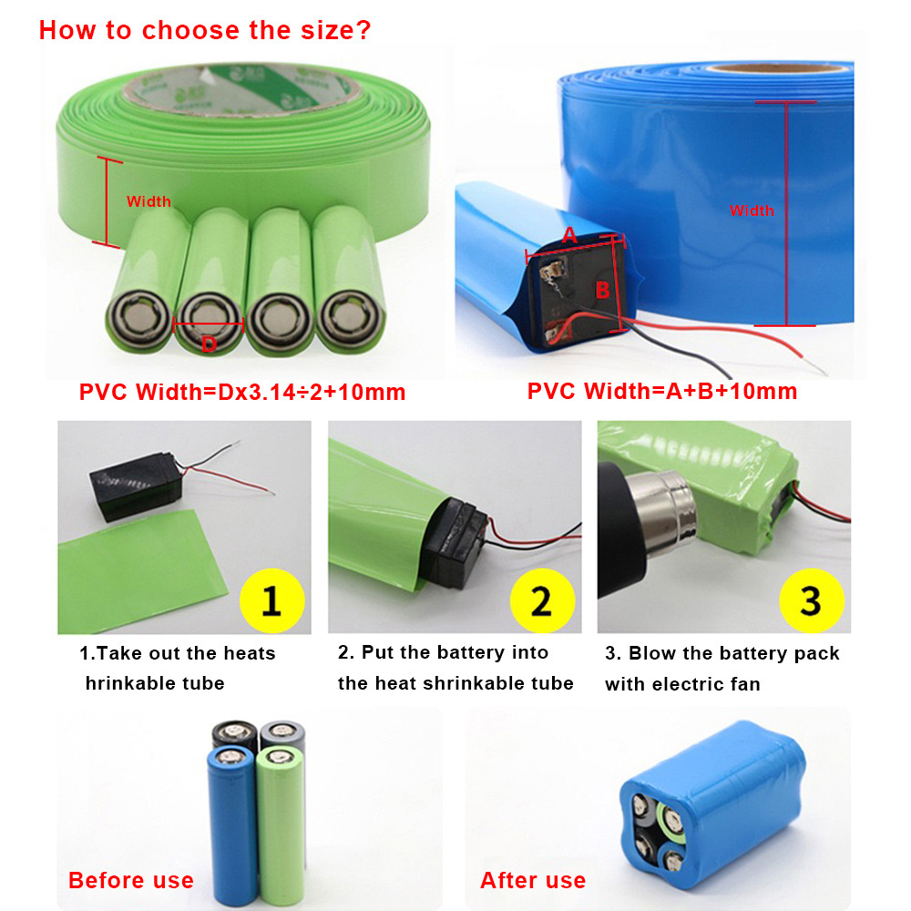 Confezione di tubi termorestri - Shrink Sleeve Pvc recensione e prezzo