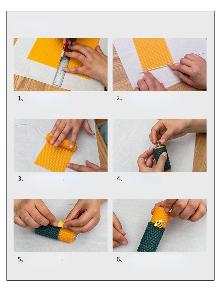 12 pz 15*20 CM Foglio di Cera  - Beeswax Sheet Roll recensione e prezzo